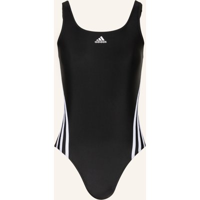 Adidas Badeanzug 3-Streifen schwarz