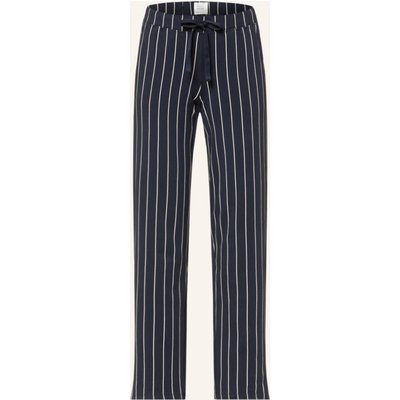 Schiesser Schlafhose Mix+Relax blau