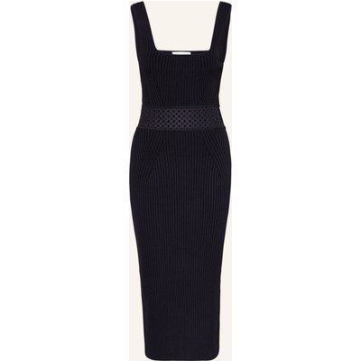 Simkhai Strickkleid Loren Mit Lochspitze schwarz