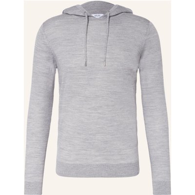 Reiss Strick-Hoodie Holland grau