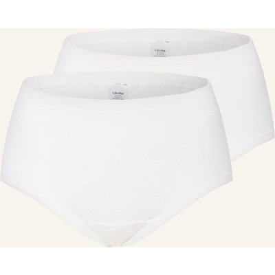Calida 2er-Pack Taillenslips Iconics weiss