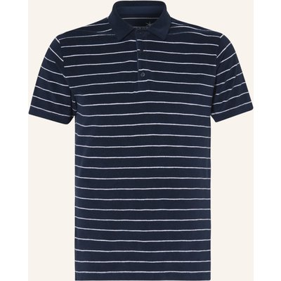 Juvia Frottee-Poloshirt Gaspar blau