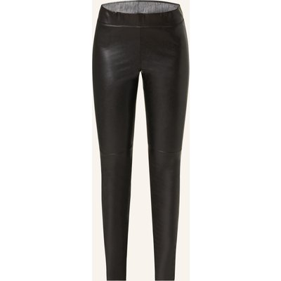 Cambio Leggins Randa In Lederoptik schwarz