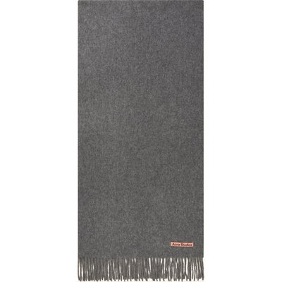 Acne Studios Schal grau