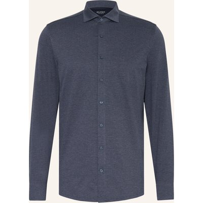 Olymp Jerseyhemd Level Five 24/Seven Body Fit blau
