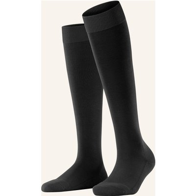 Falke Kniestrümpfe Climawool schwarz