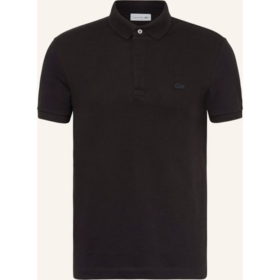 Lacoste Piqué-Poloshirt schwarz