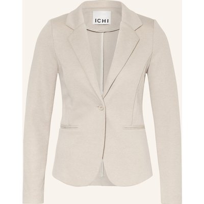 Ichi Piqué-Blazer Ihkate beige