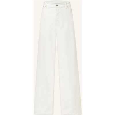 Ag Jeans Wide Leg Jeans Maxi weiss