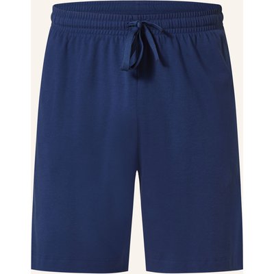 Mey Schlafshorts Serie Solid Night blau