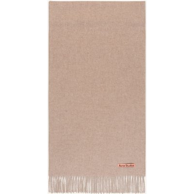 Acne Studios Schal beige
