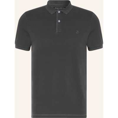 Marc O'polo Piqué-Poloshirt Shaped Fit grau