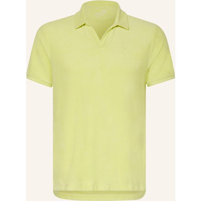 Juvia Frottee-Poloshirt gruen