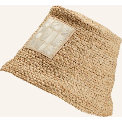 Jacquemus Bucket-Hat Le Bob Ficiu beige
