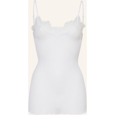 Zimmerli Top Richelieu weiss
