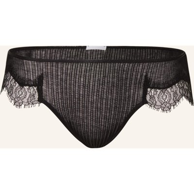 Zimmerli Slip Richelieu schwarz