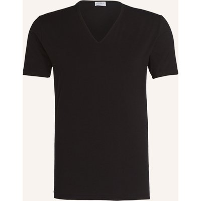 Zimmerli V-Shirt Pure Comfort schwarz