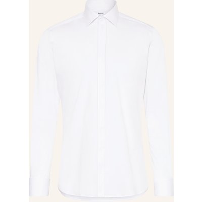 Paul Hemd Slim Fit Mit Umschlagmanschette weiss