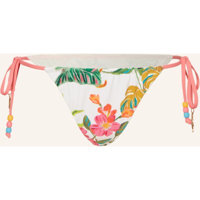 Seafolly Triangel-Bikini-Hose Tropica weiss