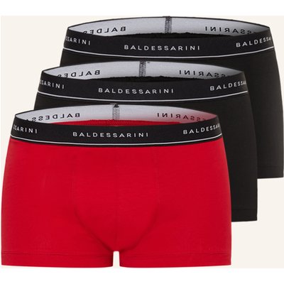Baldessarini 3er-Pack Boxershorts rot