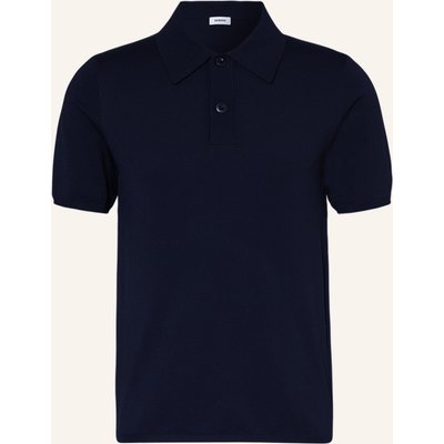 Sandro Strick-Poloshirt schwarz