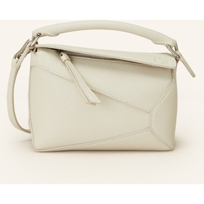 Loewe Umhängetasche Puzzle Edge Mini weiss