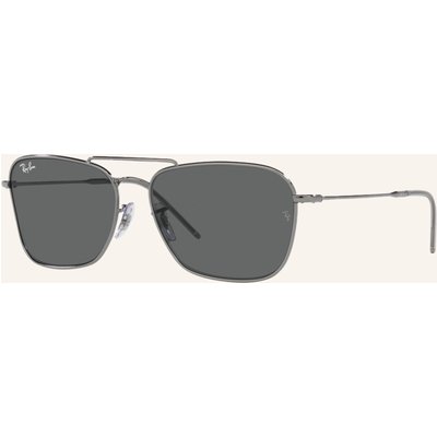 Ray-Ban Sonnenbrille Caravan Reverse grau