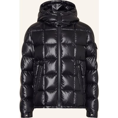 Moncler Enfant Daunenjacke Jeff Mit Abnehmbarer Kapuze blau
