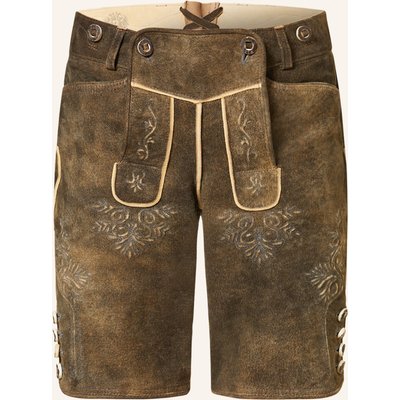 Ostarrichi Trachten-Lederhose Donau braun