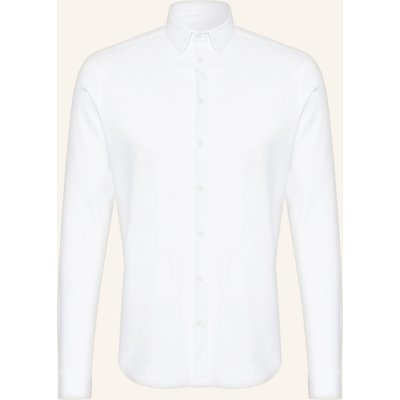 Mos Mosh Gallery Jerseyhemd Marco Extra Slim Fit weiss