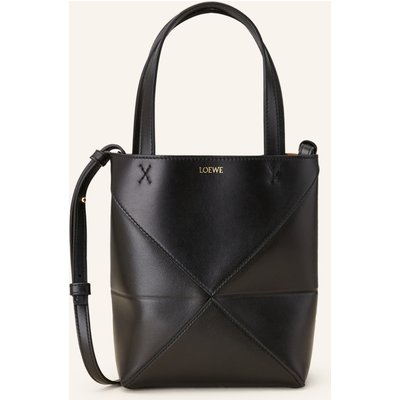 Loewe Handtasche Puzzle Tote Mini schwarz