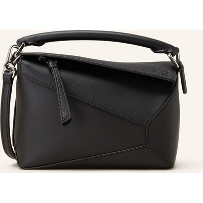 Loewe Handtasche Puzzle Edge Mini schwarz