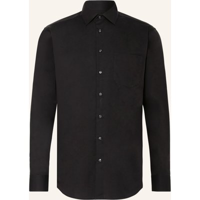 Seidensticker Hemd Regular Fit schwarz