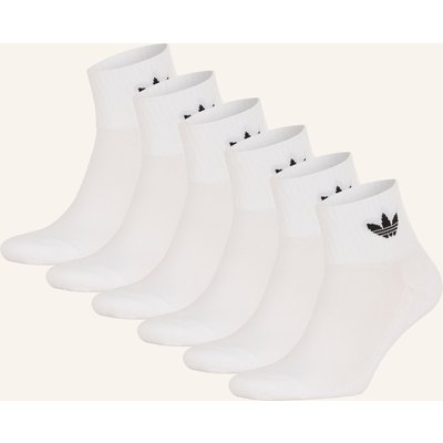 Adidas Originals 6er-Pack Socken weiss