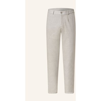 Paul Anzughose Slim Fit Aus Jersey beige