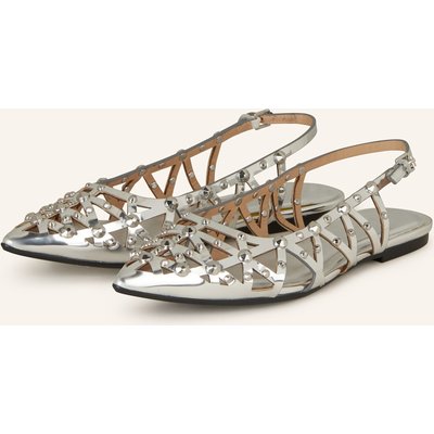 Ash Slingballerinas Bazaar Mit Nieten silber