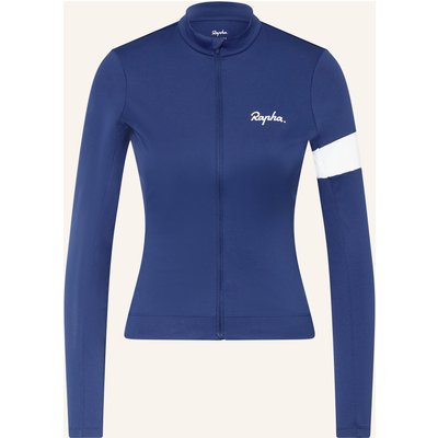 Rapha Radtrikot Core Thermal Long blau