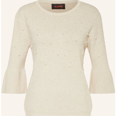 Miss Goodlife Pullover Mit 3/4-Arm beige
