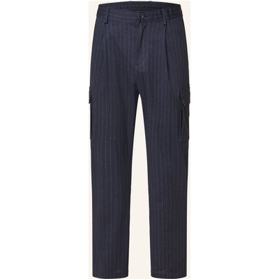 Herno Anzughose Regular Fit blau