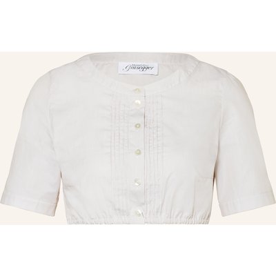 Grasegger Dirndlbluse Elke grau