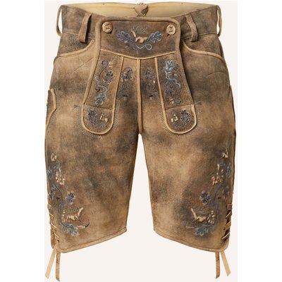 Beckert Trachten-Lederhose Karwendel braun
