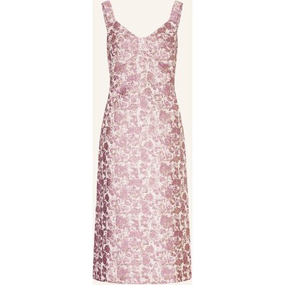 Baum Und Pferdgarten Jacquard-Kleid Amneh Mit Glitzergarn lila
