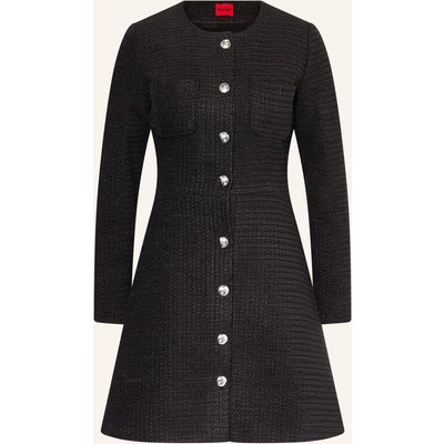 Hugo Tweed-Kleid Karema schwarz