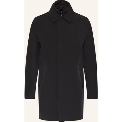 Reiss Mantel Logan Mit Herausnehmbarer Blende schwarz