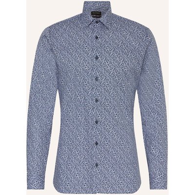 Olymp Hemd No. Six Super Slim blau