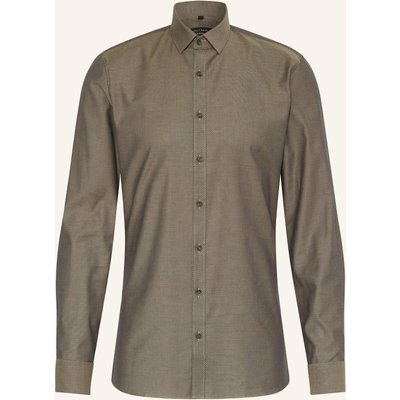 Olymp Hemd No. Six Super Slim beige
