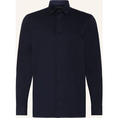 Olymp Jerseyhemd Luxor Modern Fit blau