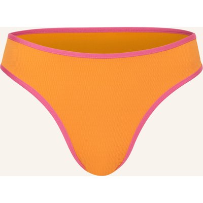 Seafolly High-Waist-Bikini-Hose Beach Bound orange