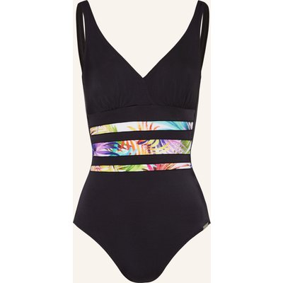 Charmline Shape-Badeanzug Palmeraie View pink