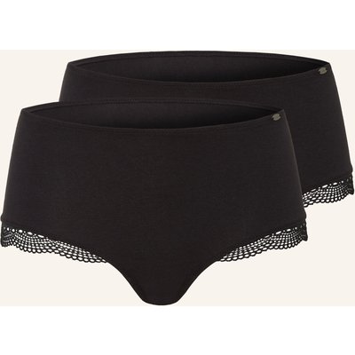 Skiny 2er-Pack Panties Classicotton schwarz